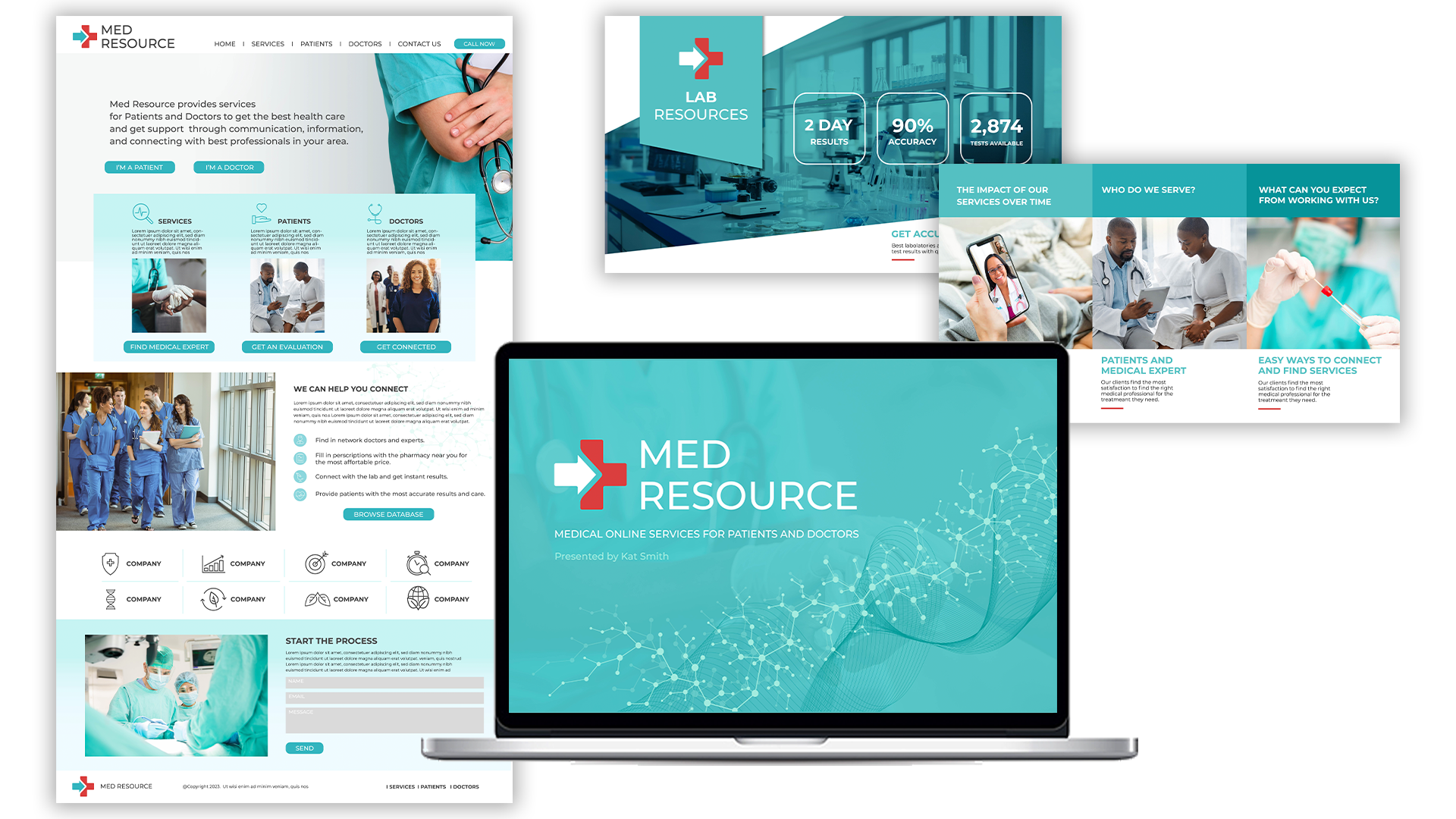 MedResource - Web & Branding